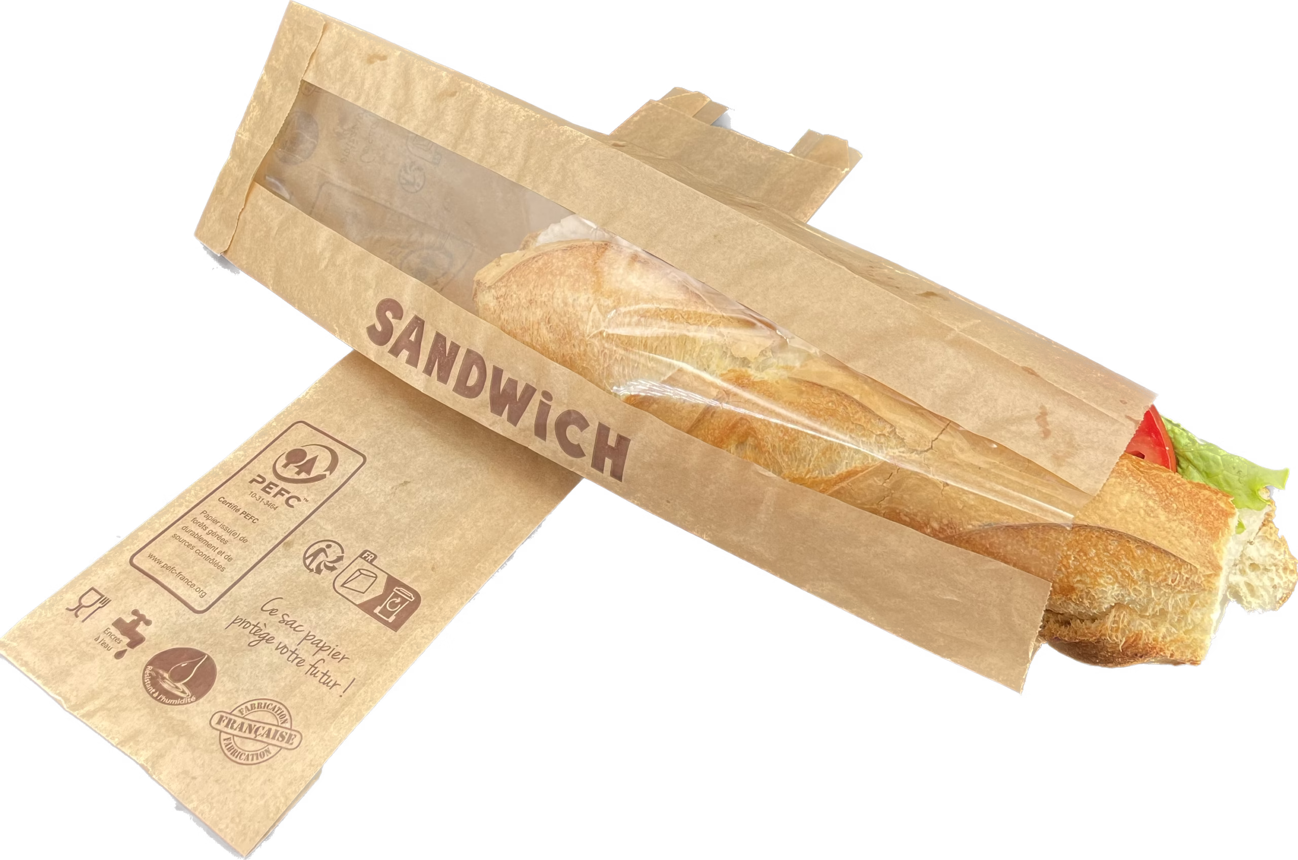 Sac sandwich à fenêtre – Image 2