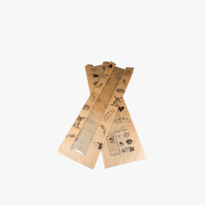 Sac baguette et pain à fenêtre